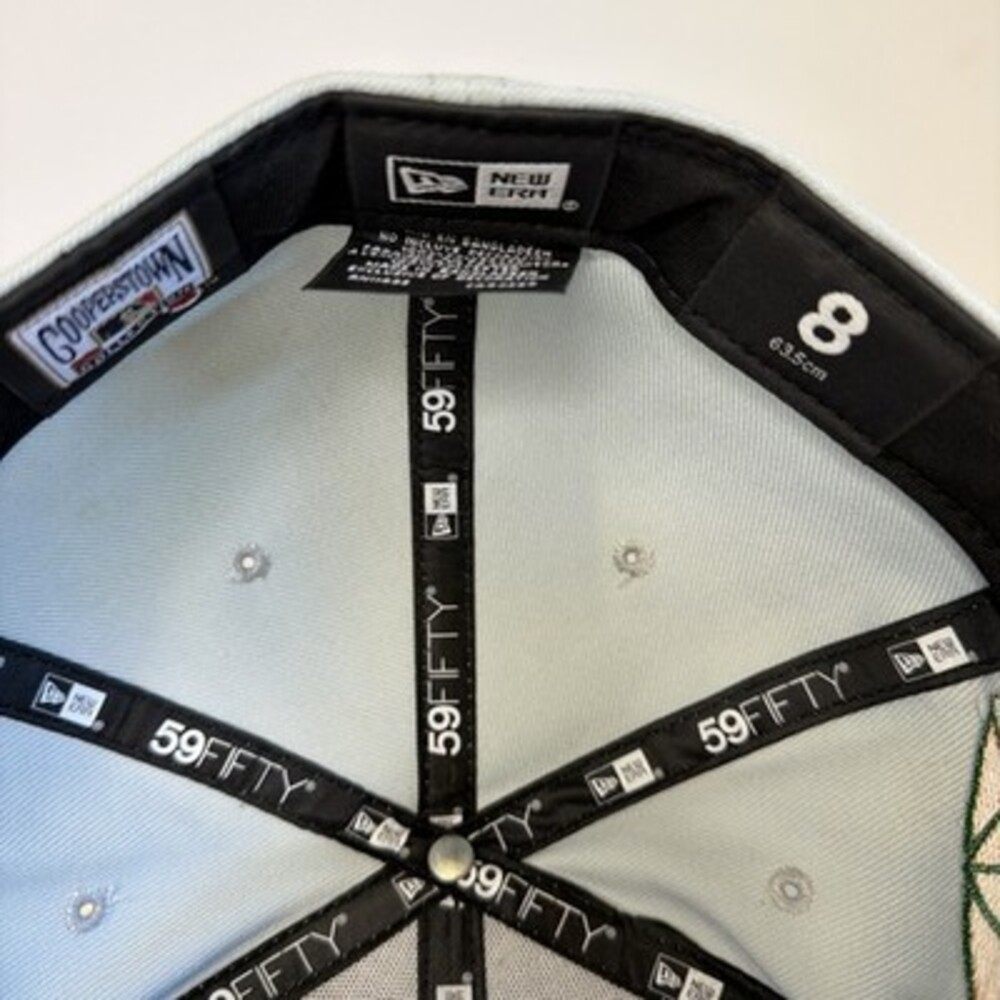 New Era 5950 Tampa Bay Rays 25th Anniversary Season Fitted Cap Size 8 - Picture 5 of 6